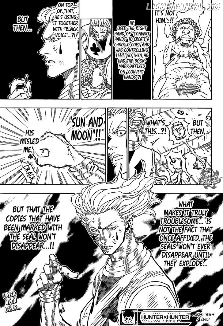 Hunter x Hunter, Chapter 354 image 20
